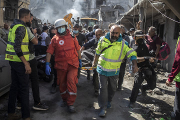 Lebanon emergency workers