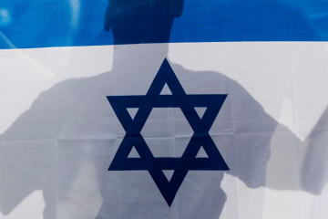 Israel flag AFP