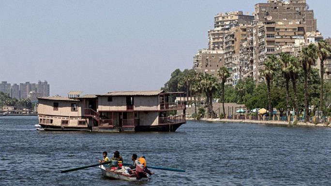 Nile river in Cairo, Egypt