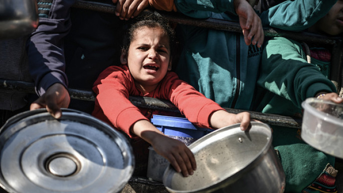 Humanitarian aid for Palestinians in Rafah