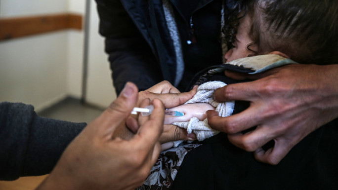 Gaza vaccine [Getty]