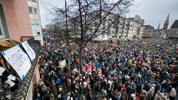 Frankfurt: Nationwide Protests Against AfD Continue Following Revela