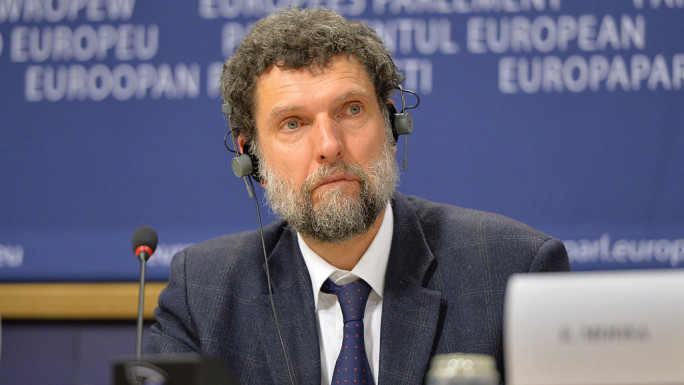 Osman Kavala at the European Parliament