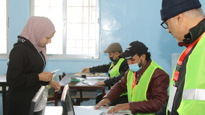 Polling stations opened their doors on Tuesday [Anadolu/Getty]