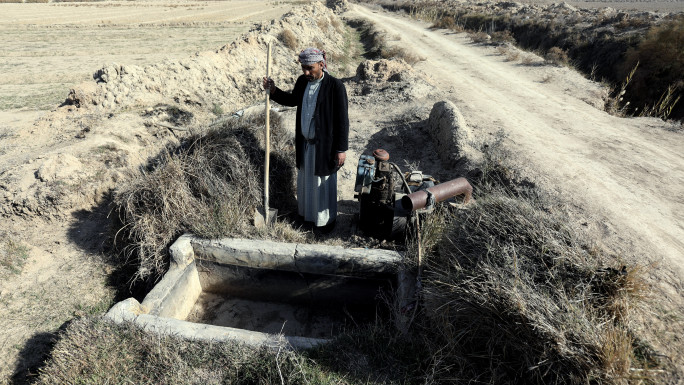 Water scarcity and drought impact agriculture in central Iraq