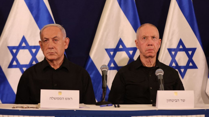 Benjamin Netanyahu (left), Yoav Gallant (right)