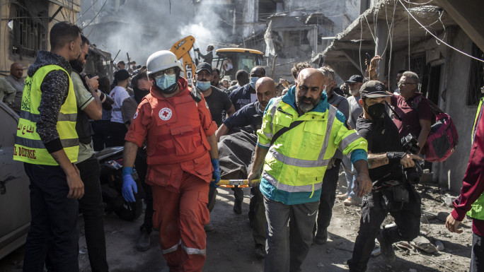 Lebanon emergency workers