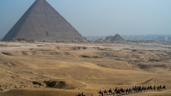 The Great Pyramid of Giza, ais the oldest – and last remaining – of the Seven Wonders of the Ancient World. [Getty]