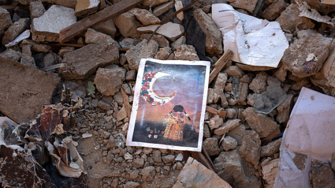 Israel devastating Lebanon [Getty]