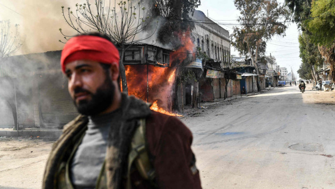 FSA fighter - Afrin - AFP