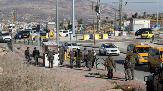 Nablus checkpoint