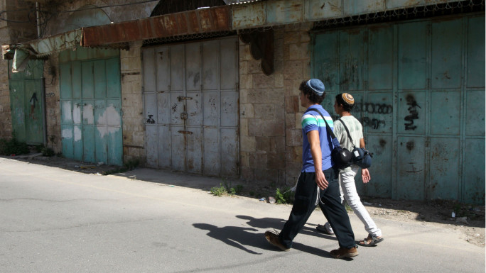 Israeli settlers Hebron Getty