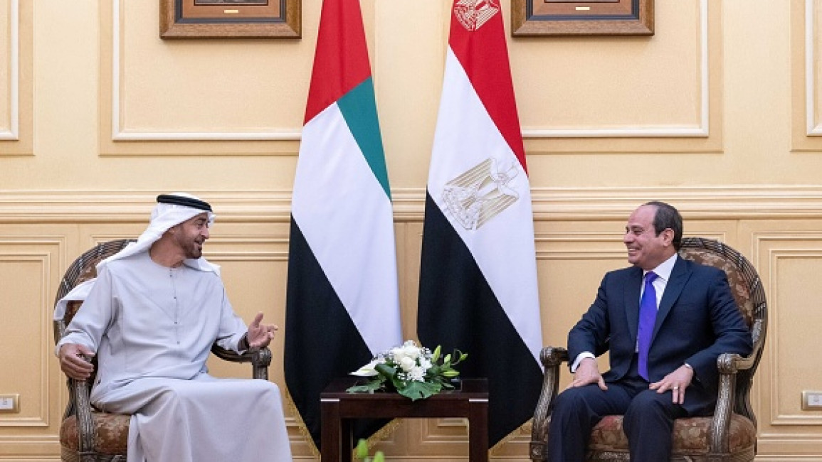 Egypt and the UAE have been having strategic political and economic ties over the years, especially after Egyptian President Sisi took office almost a decade ago. [Getty]