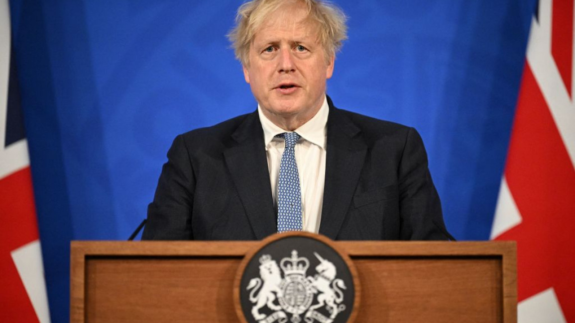 UK Prime Minister Boris Johnson.