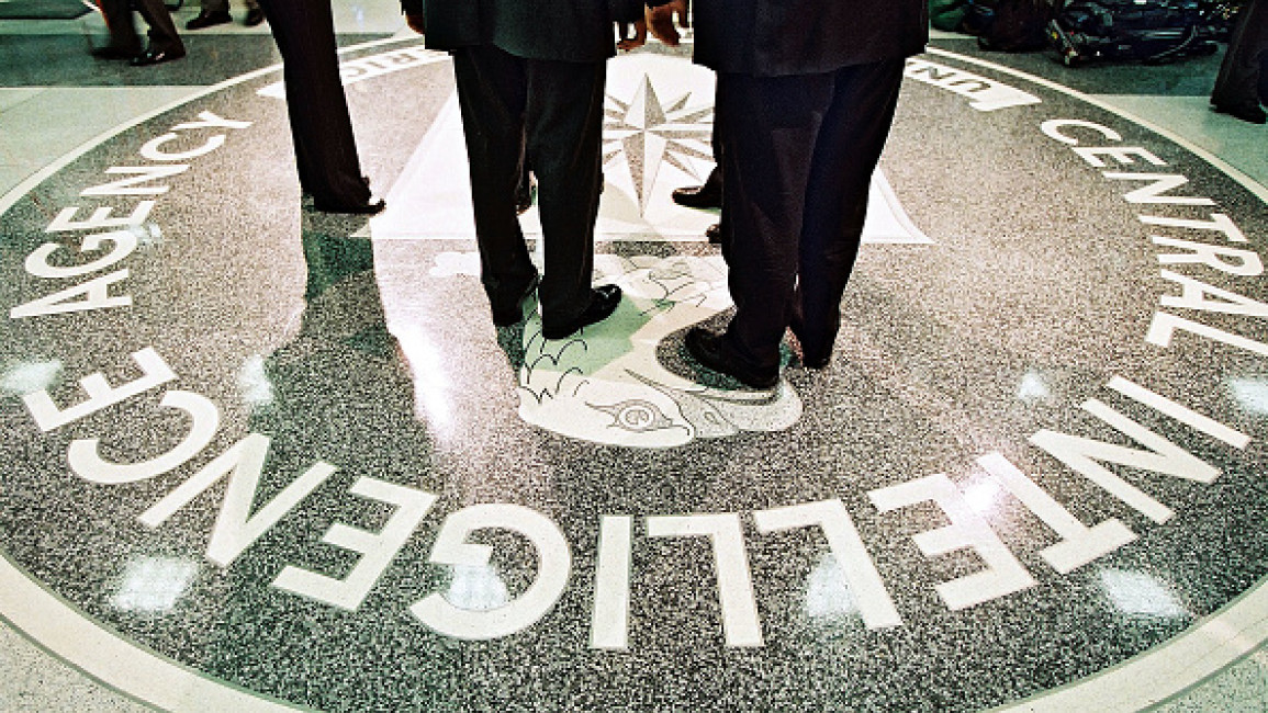 The seal of the Agency March 20, 2001 at the CIA Headquarters in Langley, Virginia. [Getty]