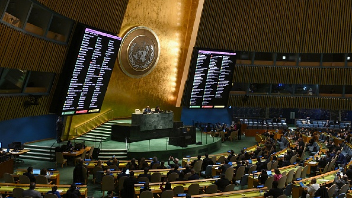 UN General Assembly Overwhelmingly Votes For Gaza Ceasefire