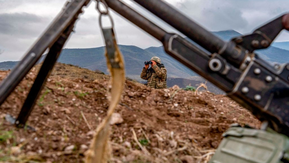 Azerbaijan Armenia border