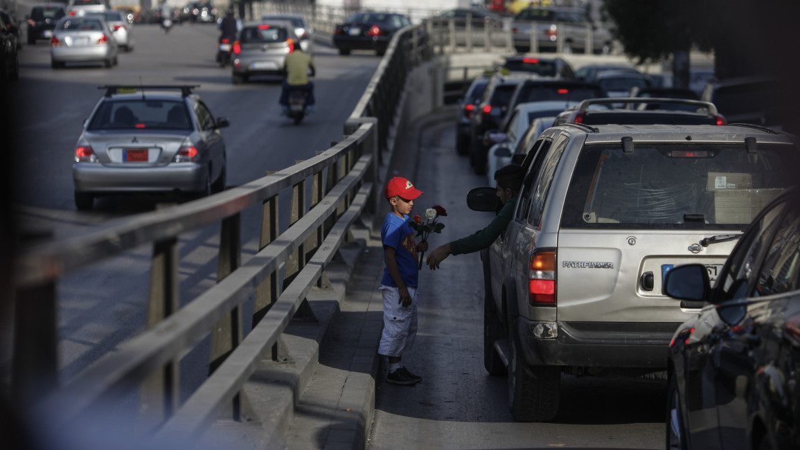 child labour on Lebanon's streets