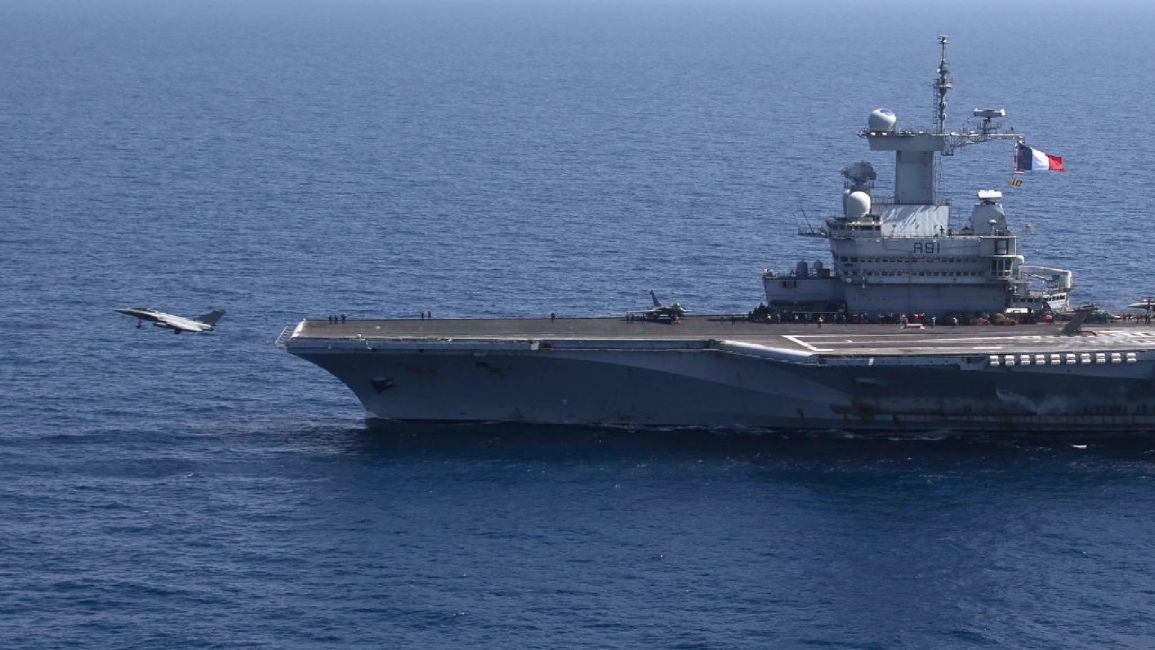 French aircraft carrier Charles de Gaulle