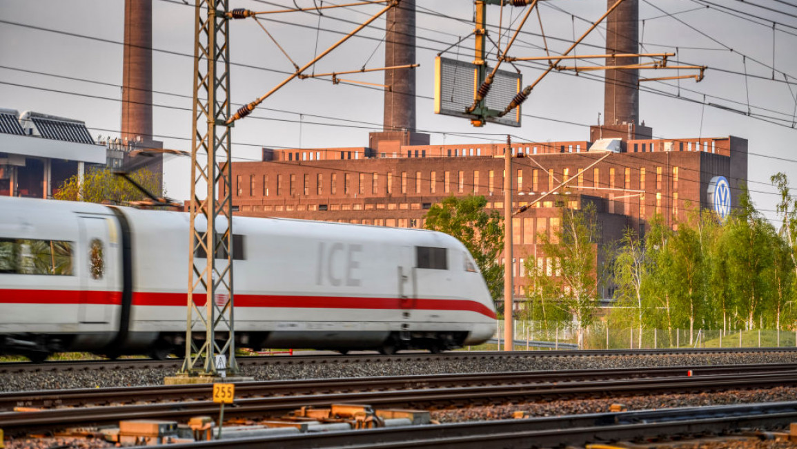 The attack happened on an ICE train in southern Germany [Getty File Image]