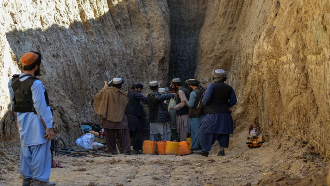 Afghan boy dies in well