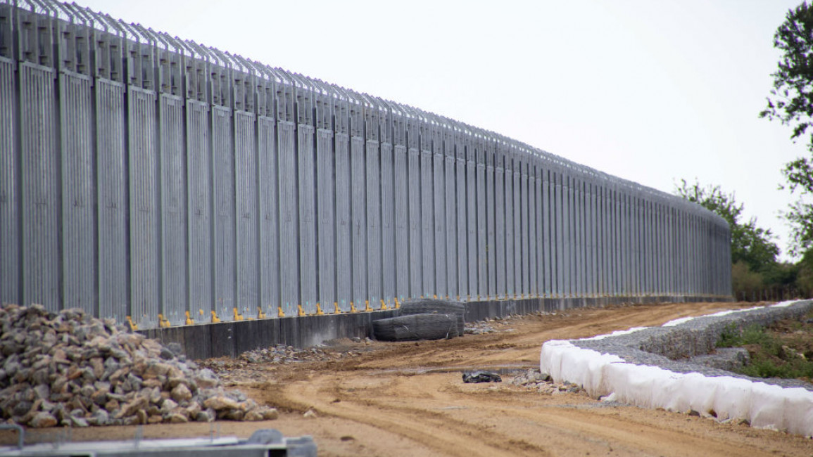 Greece-Turkey border fence 