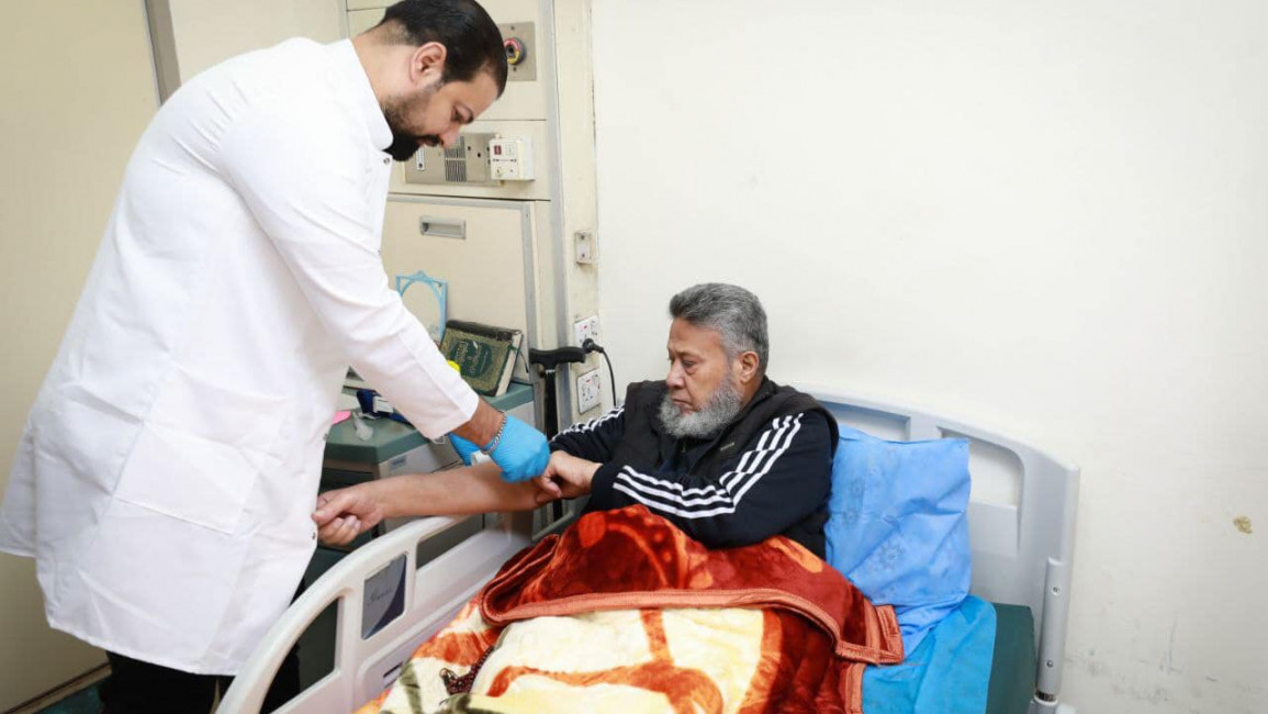 Palestinian patients-Baghdad  