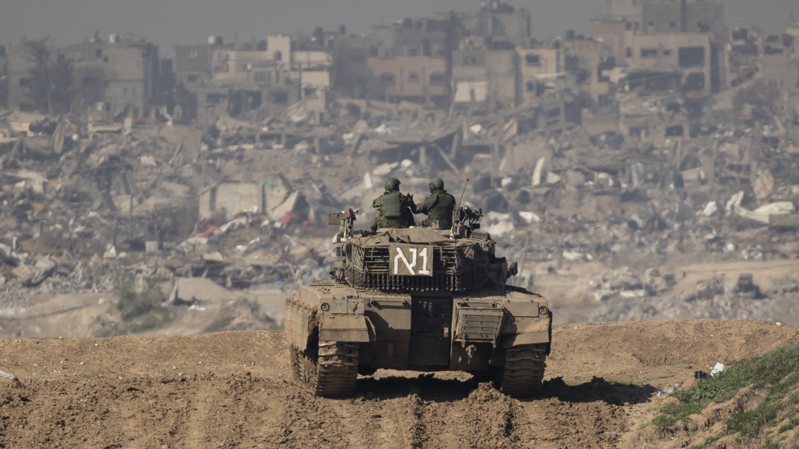 Israeli tank Gaza war