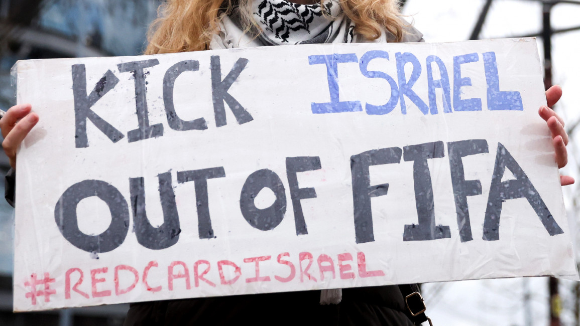 Kick Israel out of FIFA