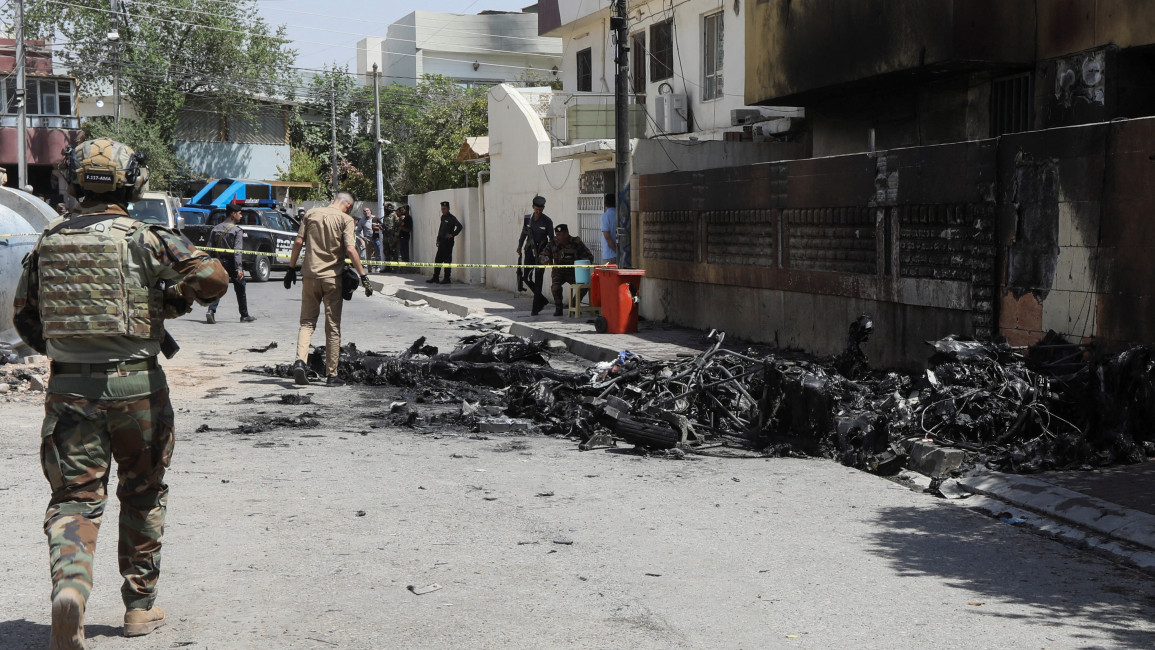 Kirkuk-drone crash 