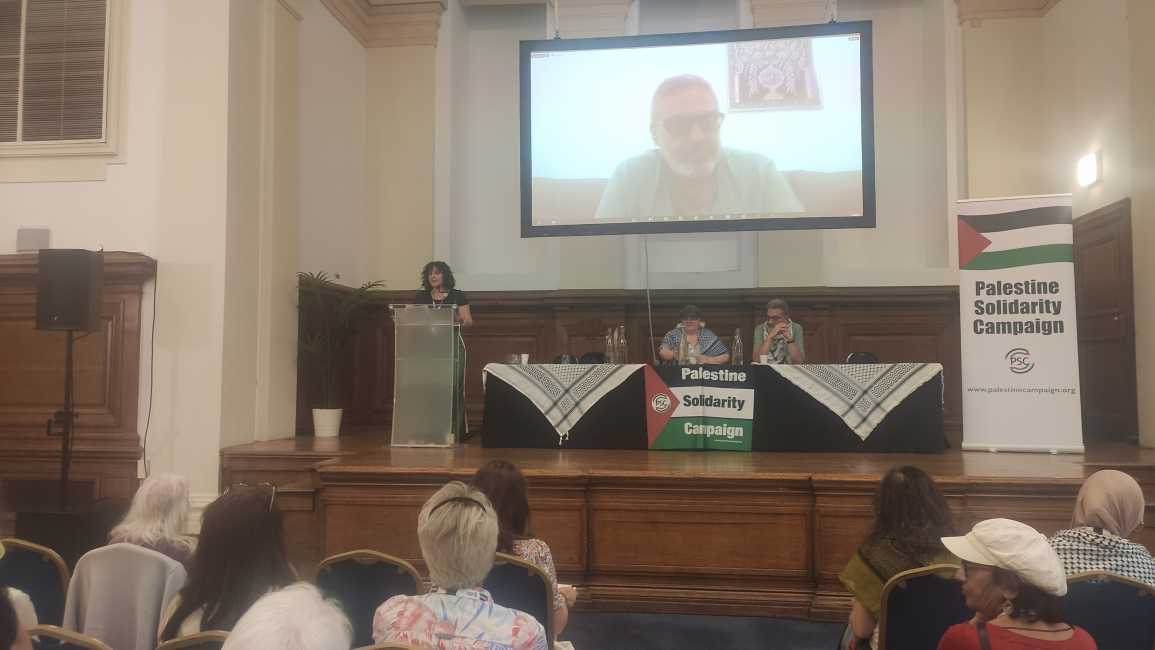 The Divest for Palestine Conference held in London on Saturday, 10 August 2024