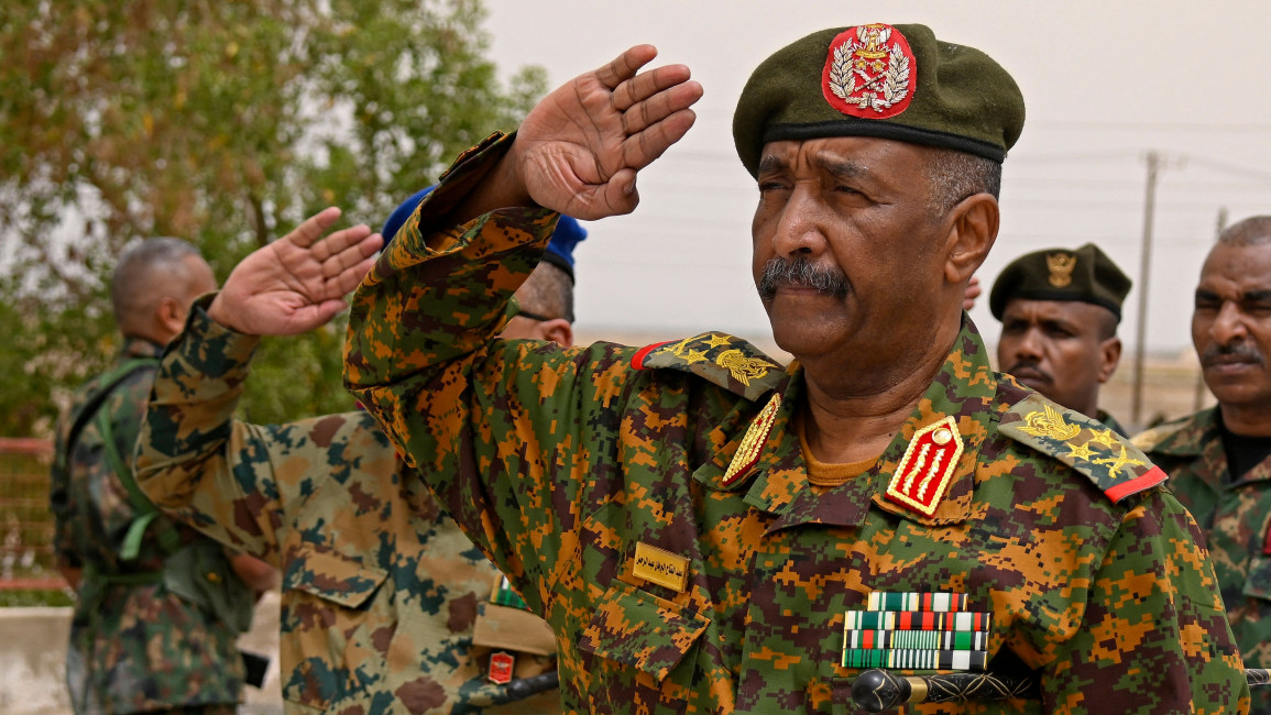 Sudanese army chief Abdel Fattah al-Burhan 