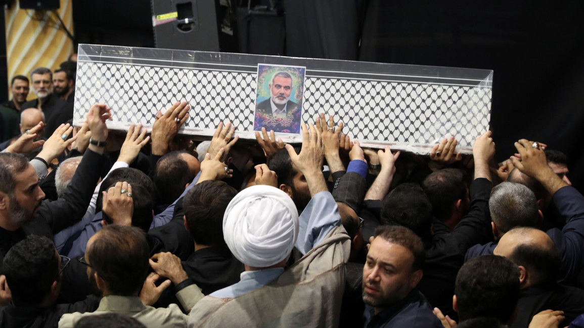 Funeral ceremony of Hamas political chief Ismail Haniyeh in Tehran