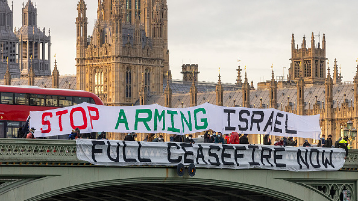 STOP ARMING ISRAEL LONDON