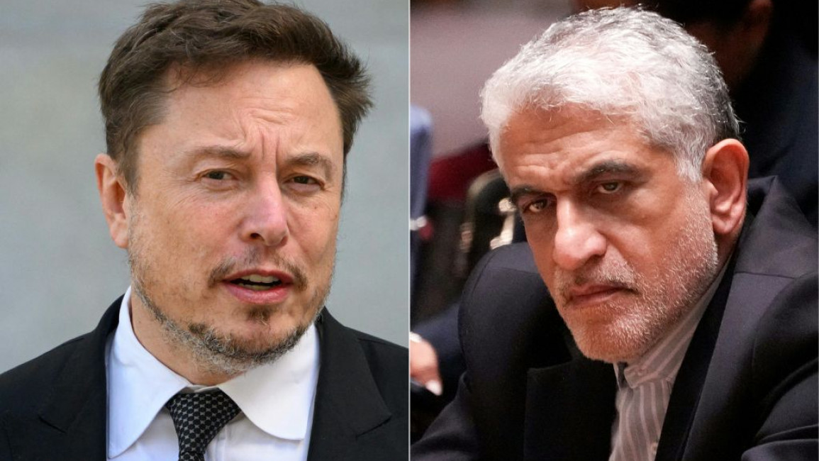 The meeting between Musk and Iravani was 'positive', Iranian sources said [Getty]