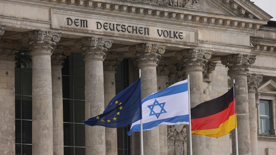 Germany, Israel flags [Getty]