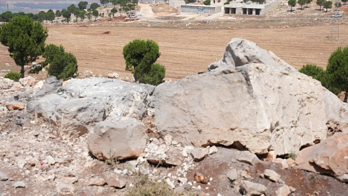 The site of the airstrike that targeted a senior official in the Islamic State. The US Central Command announced that it killed the senior ISIS official, Osama Jamal Muhammad Ibrahim Al-Janabi, in an airstrike carried out in Syria.