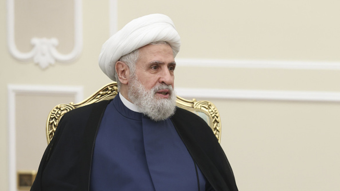 Sheikh Naim Qassem in Tehran, Iran on July 29, 2024