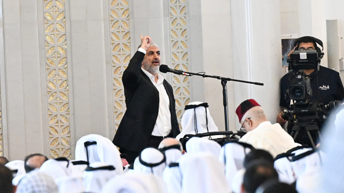 Funeral ceremony of Hamas political chief Ismail Haniyeh in Doha