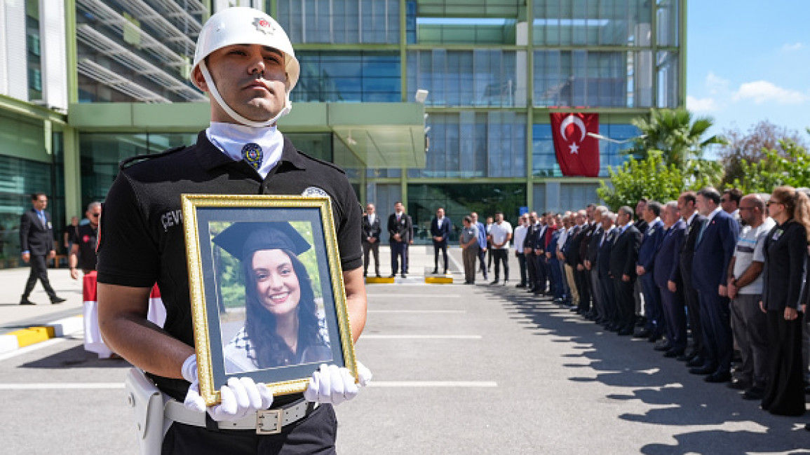 Body of US activist shot in head by Israel arrives in Turkey [Getty]