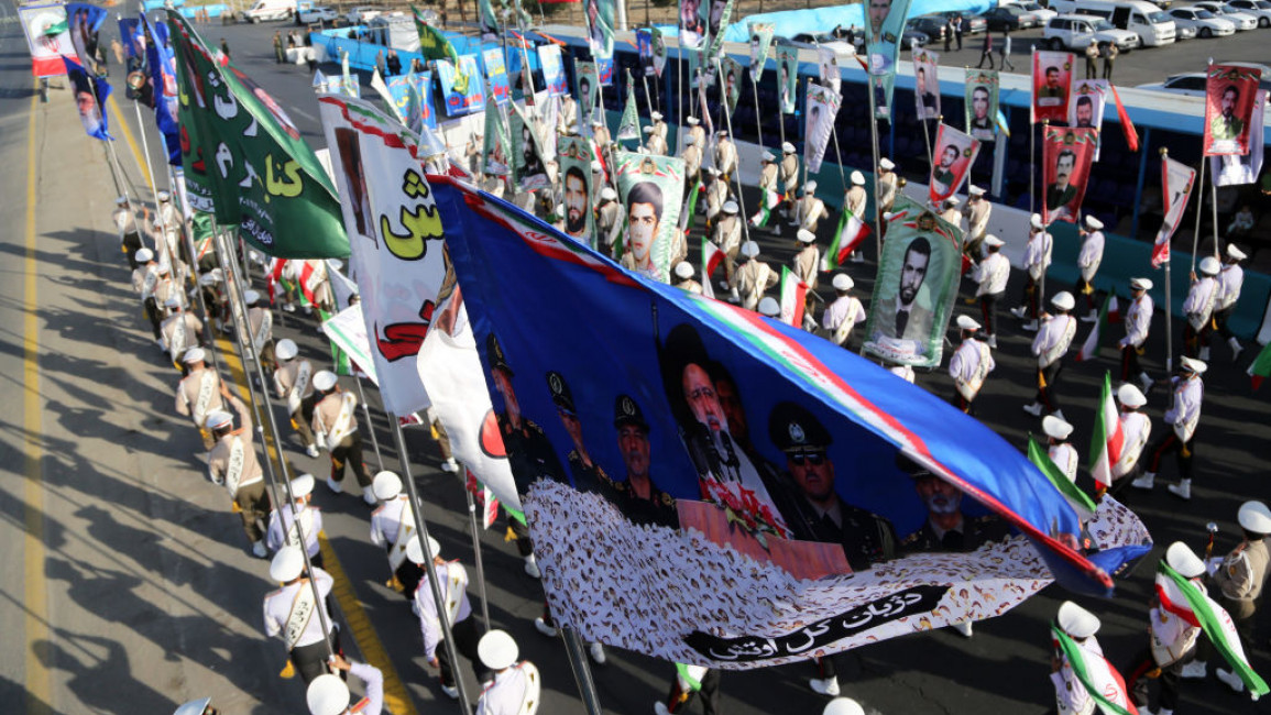 A military parade in Iran