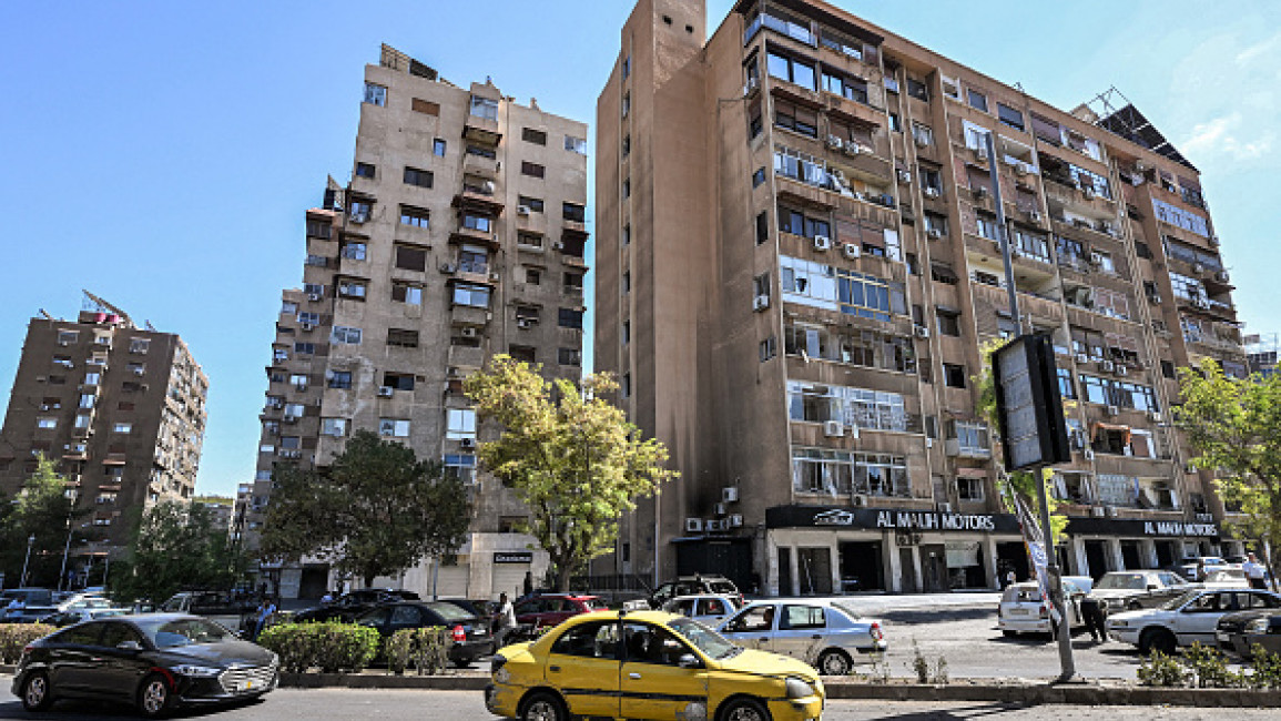 The Mazzeh neighbourhood is alleged to be frequented by Iranian forces and Hezbollah