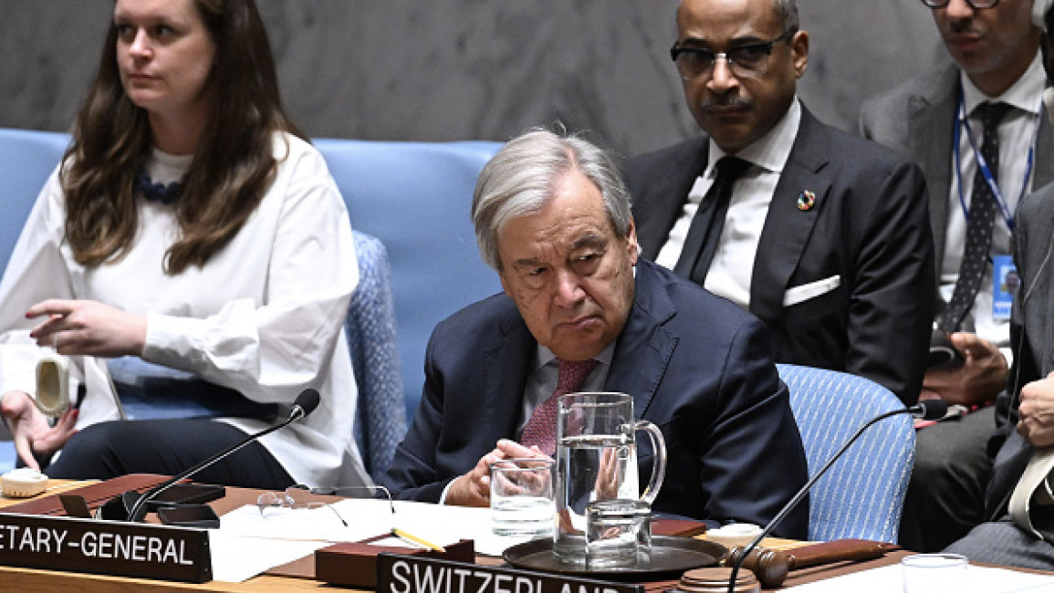 Israel declared Antonio Guterres persona non grata after he commented on the dangers of Israel's expanding war