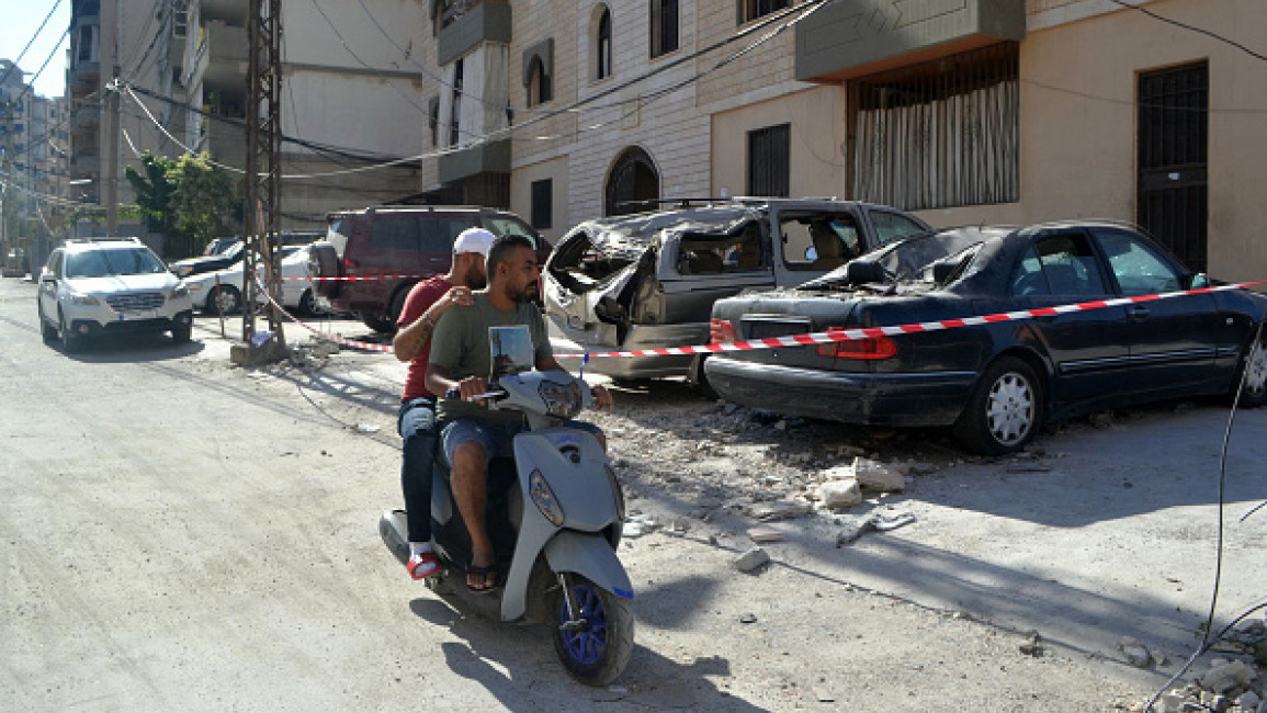 Aftermath of strike in Tripoli [Getty]