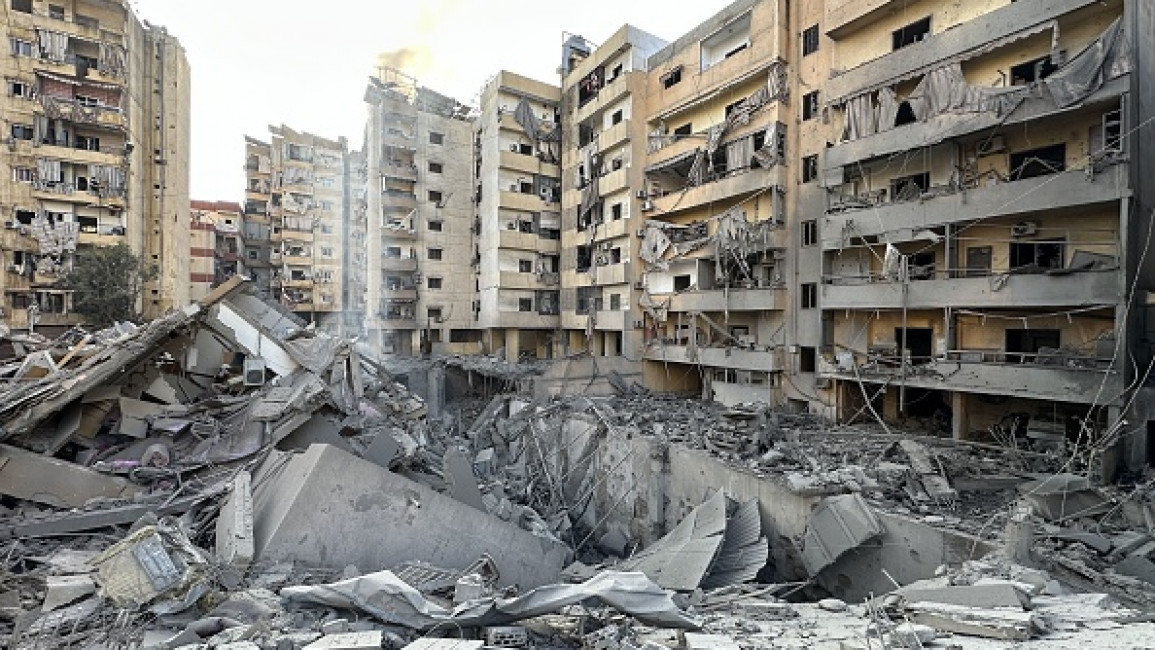 Beirut, Lebanon, after Israeli strikes [Getty]