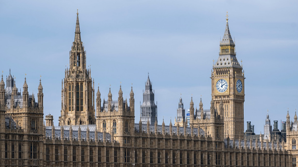 View towards the Houses of Parliament, the Palace of Westminster and clock tower aka Big Ben on 27th August 2024 in London, United Kingdom.