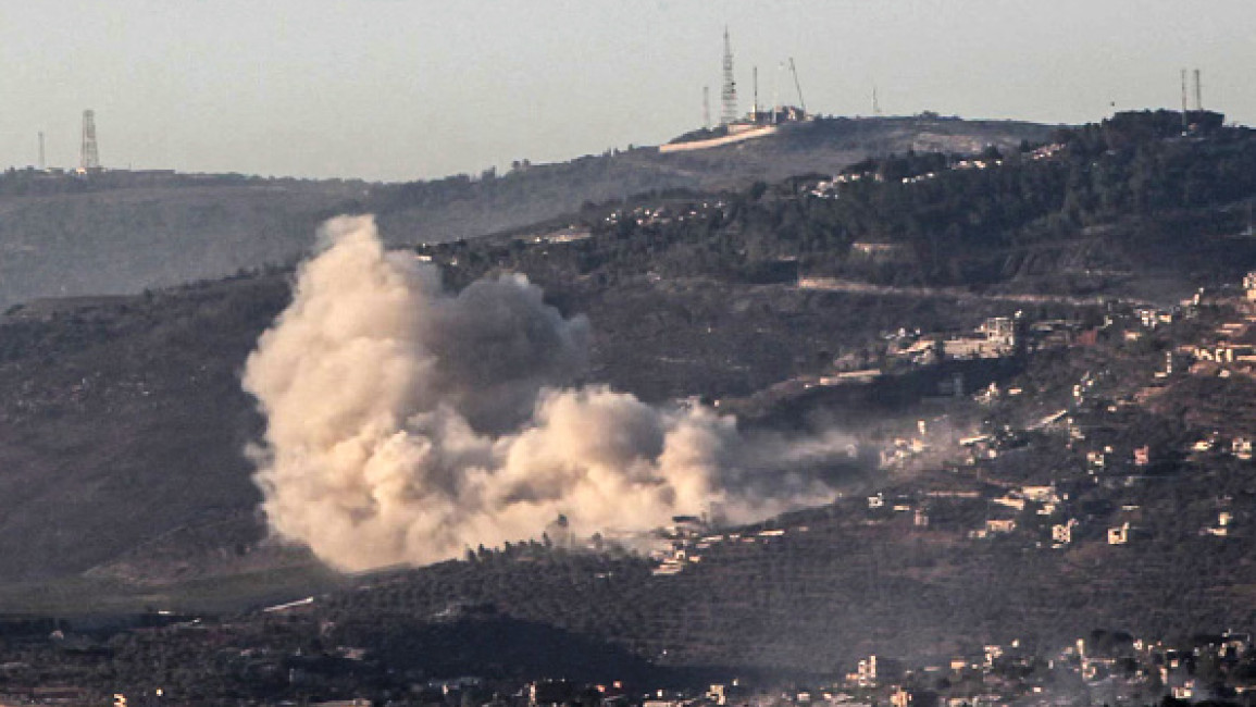 Strike on south Lebanon [Getty]