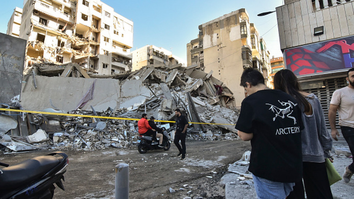 Beirut reels from Israeli strikes [Getty]