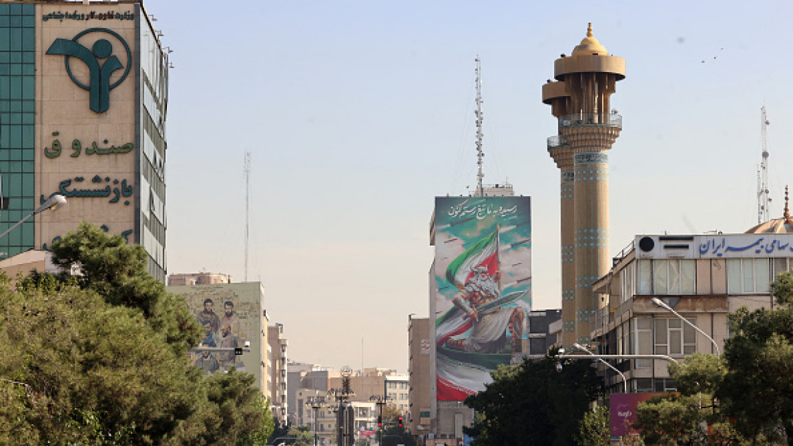 Residents of Tehran awoke and went about their business as planned on October 26 after their sleep was troubled by Israeli strikes that triggered blasts that echoed across the city [Photo by ATTA KENARE/AFP via Getty Images]