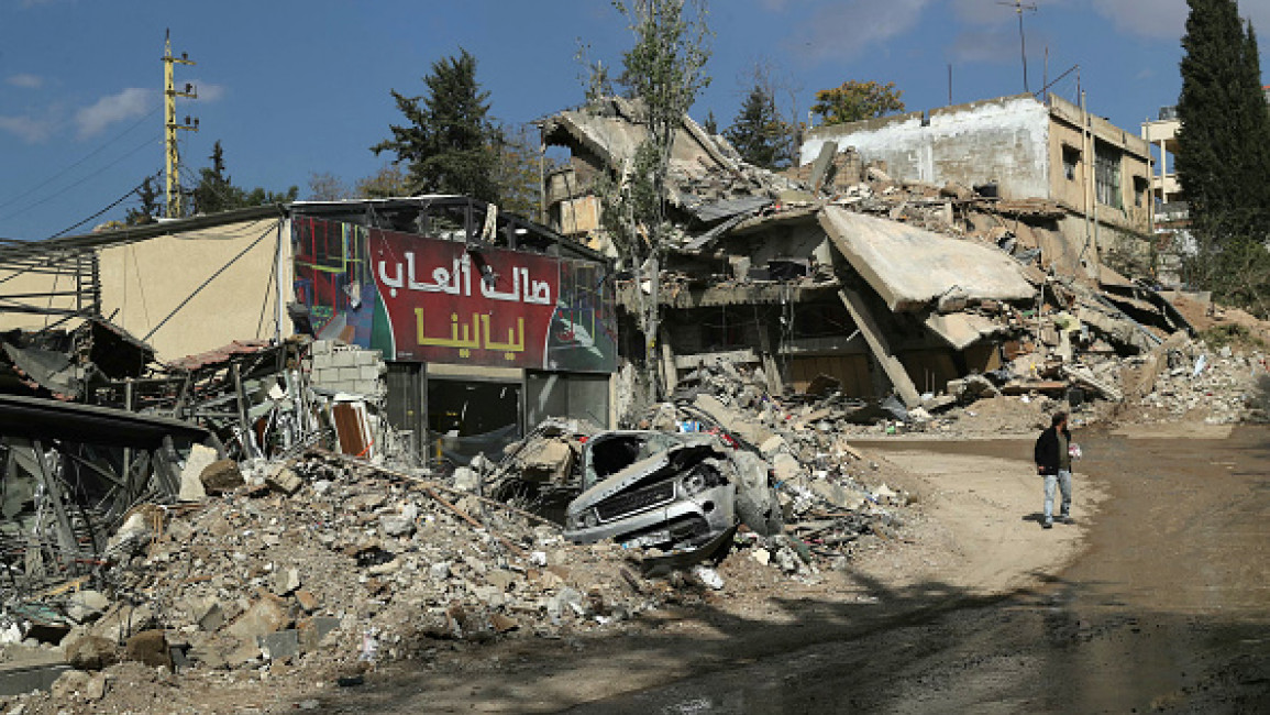 Baalbek, Lebanon after strikes [Getty]